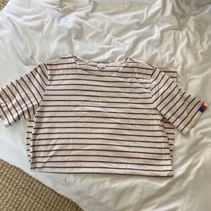 KULE tee dress stripe- M